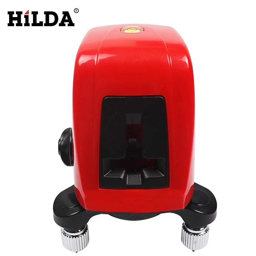 

HILDA AK435 360 degree self-leveling Cross Laser Level 1V1H Red 2 line 1 point Rotary Horizontal Vertical Red Cross laser Levels