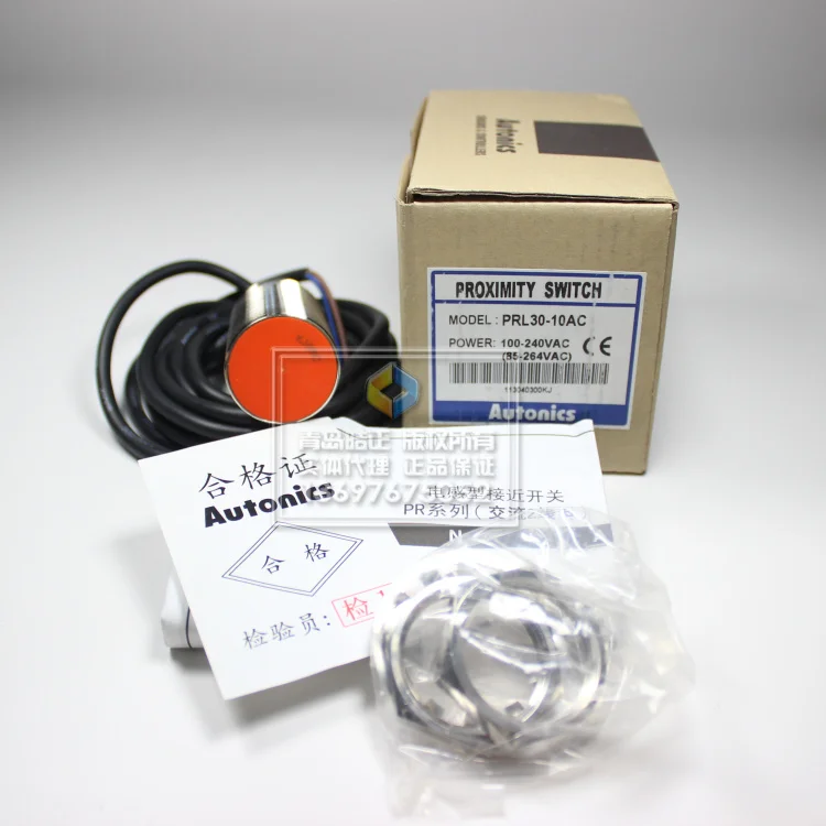 

[Original authentic] Autonics proximity switch PRL30-10AC extended three-line NPN normally open