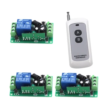 

Multifunction Remote Control Switches Receiver Long Range Remote Control Transmitter 500M Receiver +Transmitter with AB Button