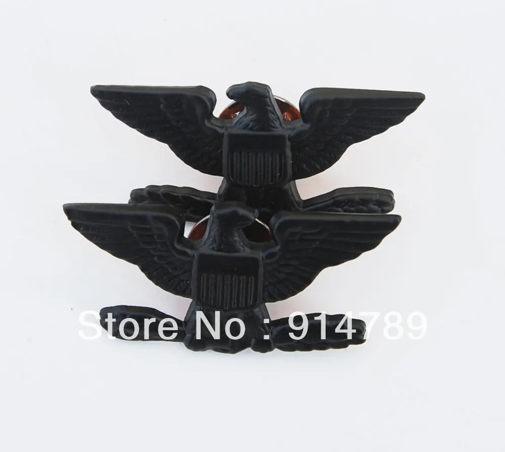 Пара WW2 США Военный полицейский Орел птица устройство штырьковый значок INSIGNIA