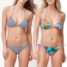 

Meimanda bikini2018 NEW swimwear Women Sexy Bikini Double-sided bikini Swimsuit Bathing Suit Push Up Swimsuit SPA Swimwear