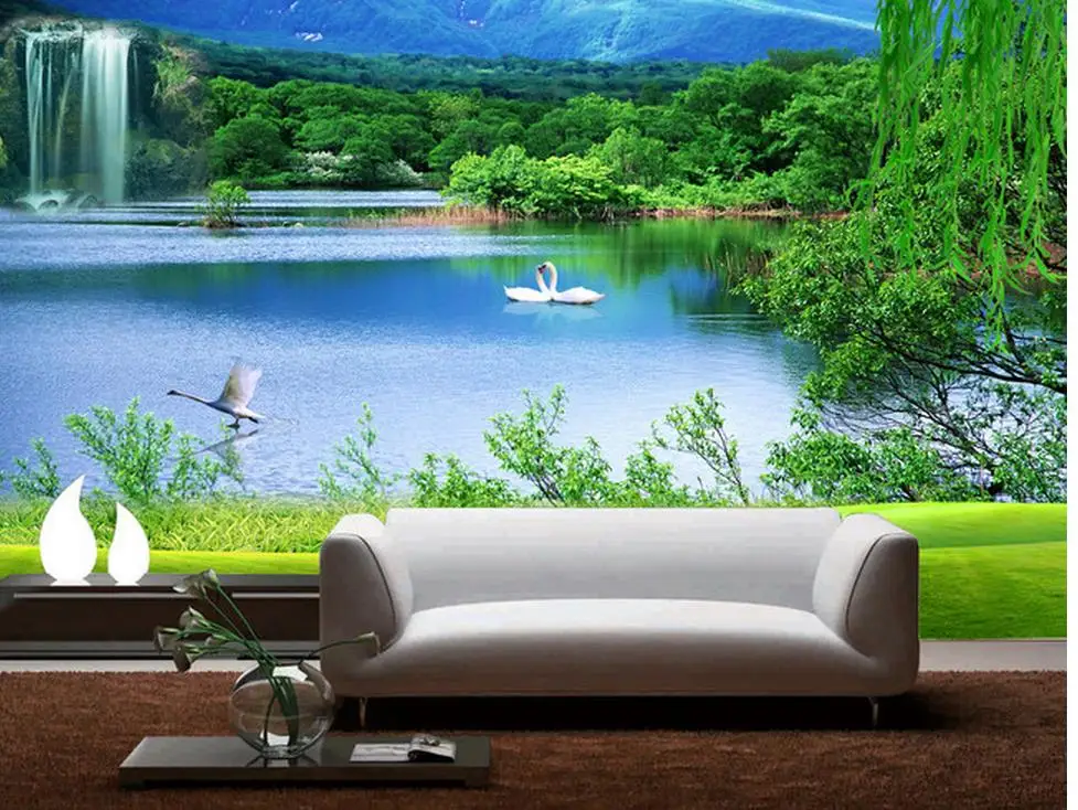 Fantasy Wallpaper 3d Home Decoration Natural Landscape Background Wall ...