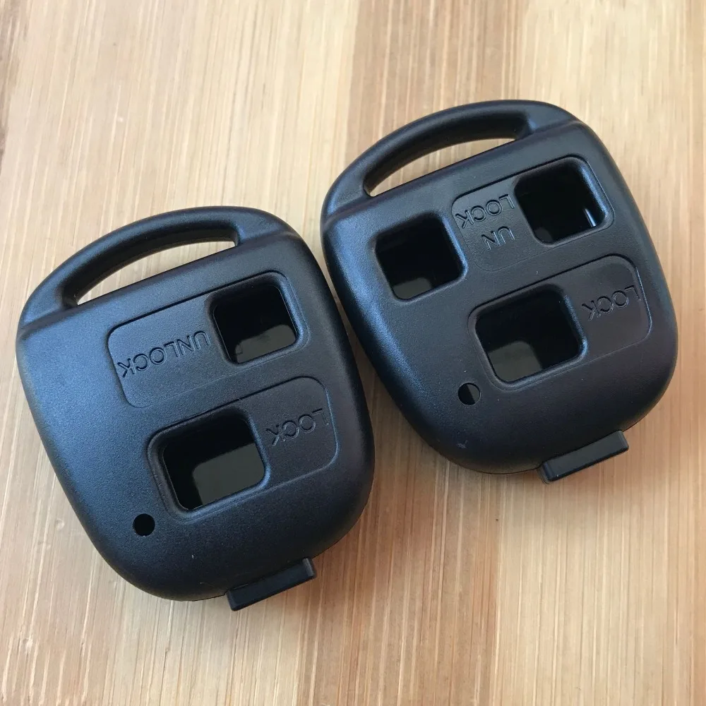 

Remote Car Key Shell Case For Toyota Land Cruiser YARIS CAMRY RAV4 Corolla PRADO For Lexus RX300 ES300 LS400 GX460 2 3 Buttons