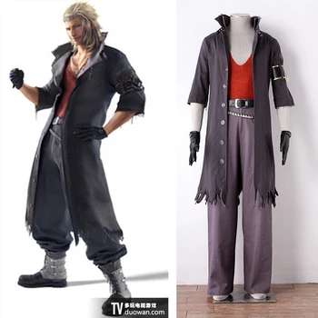 

Japanese PSP Video Game Final Fantasy 13 Leader of NORA Snow Villiers Cosplay Costume Trench Set Halloween Costume For Men