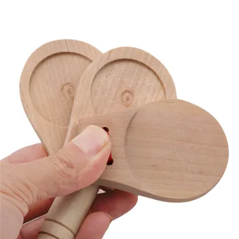 

Kindergarten Wooden Rhythm Stick Castanets Teaching Learning Education Tools Traditional Kids Toys Musical Instrument Funny Toys