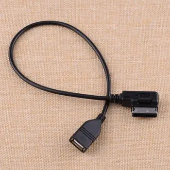 

CITALL Car Auto AUX Media Interface Cable AMI Adapter Flash Drive MP3 Fit For Mercedes-Benz A B C CLS E GLK SL SLK Class