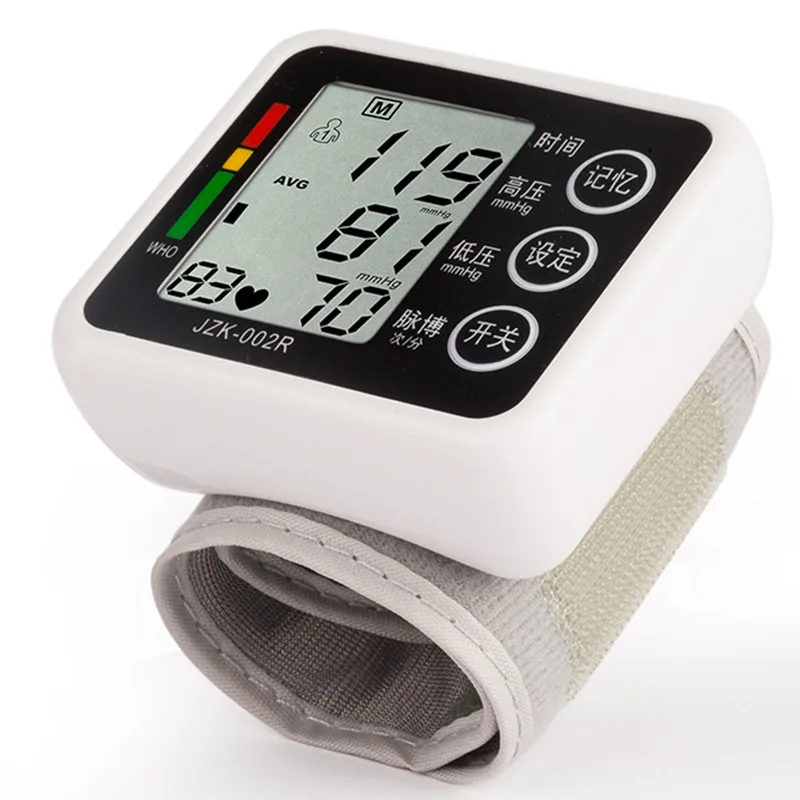 

Voice measuring electronic home automatic high precision wrist type sphygmomanometer measuring instrument charging