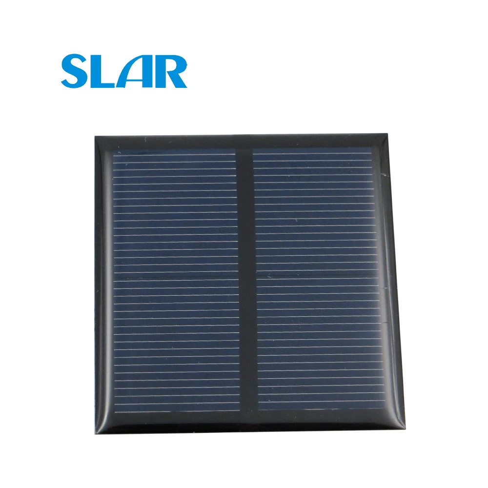 Solar Panel 1V 500mA 0.5W Standard Epoxy Polycrystalline Silicon DIY Battery Power Charge Module Mini Cell toy | Обустройство дома