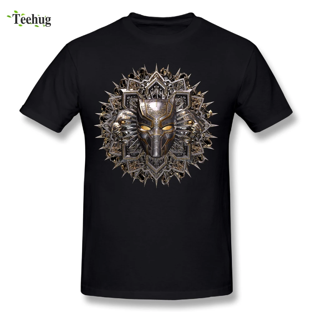 Summer New Arrival Men's Black Panther T Shirt Comfortable Fabric Breathable Cotton O Neck Plus Size T-Shirt | Мужская одежда