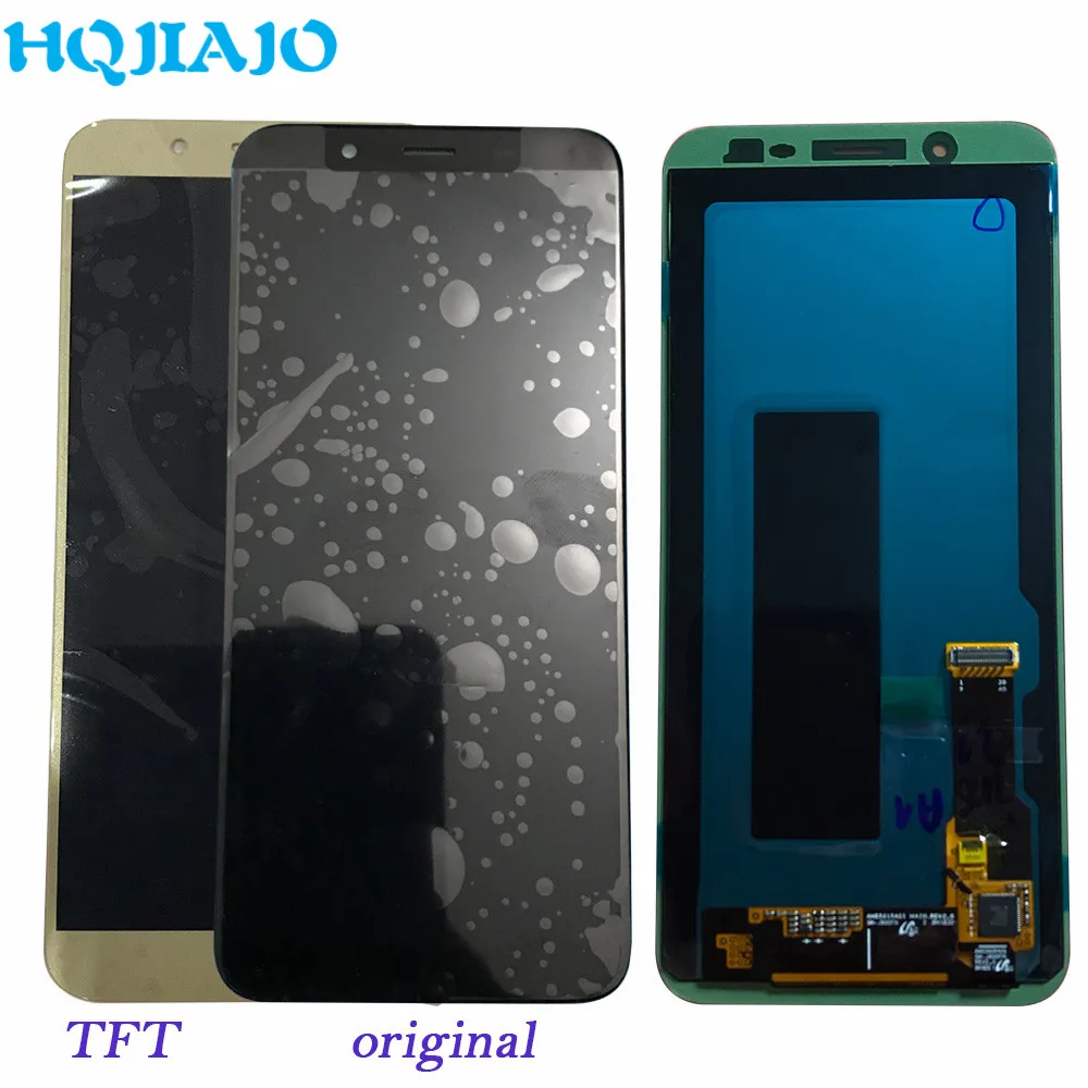 Оригинальный ЖК дисплей для Samsung J6 J600F сенсорный экран дигитайзер Galaxy J600 J600G TFT 2018