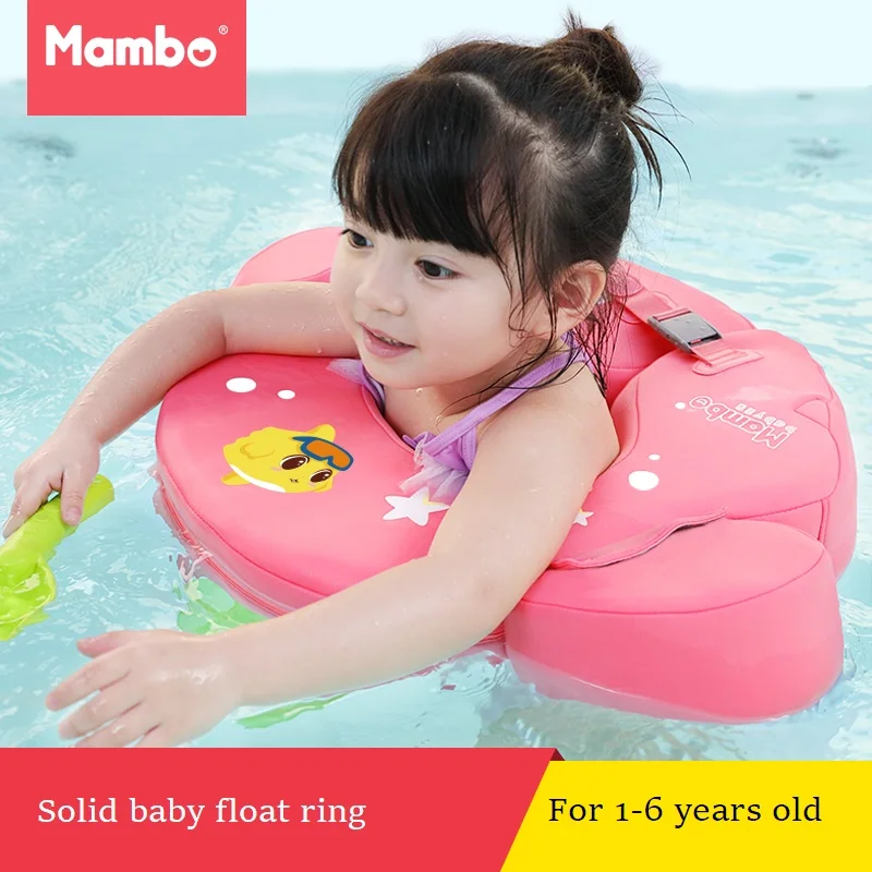 Baby Swimming Ring free Inflatable Infant Armpit Floating Kids Swim Pool Accessories Circle Bathing solid Double Raft Rings Toy