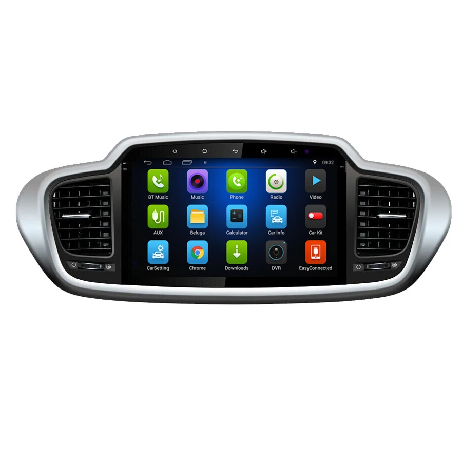 Top OTOJETA car accessory for Kia Sorento 2015 radio gps navi android 8.1 stereo tape recorder headunit multimedia FM carplay player 3