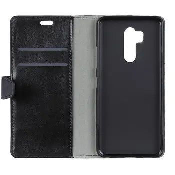 

30pcs/lot Crystal grain wallet PU Leather+TPU Cover Case for LG G7 K8 2018 K10 2018