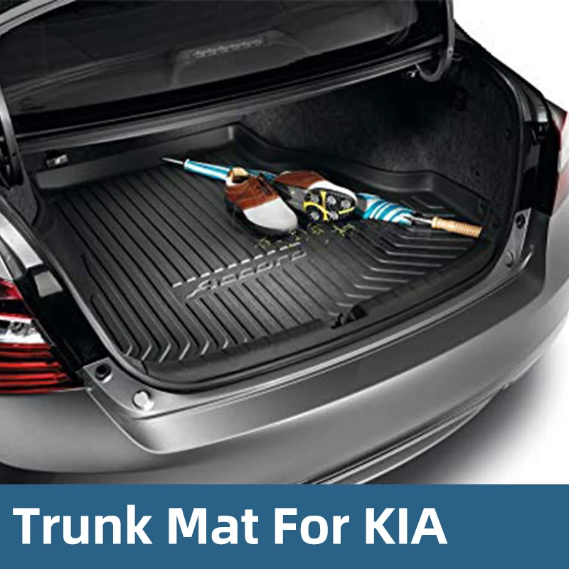 

Rear Trunk Cargo Cover Boot Liner Tray Carpet Floor Mat Fits Waterproof Protector For KIA CERATO Ecosport KX3 K3 2018