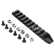 Тактический 9 слотов защита рук для направляющей Пикатинни рейку адаптер с винтовыми гайками для Keymod M-lok Охотничьи аксессуары