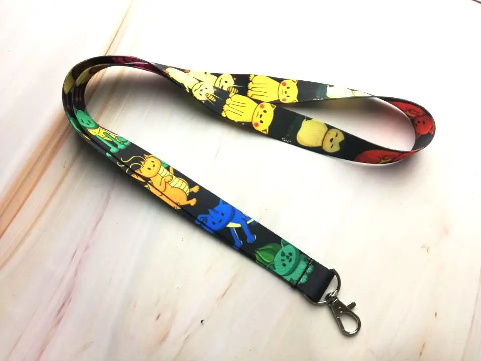 

10pcs/20pcs/30pcs/50pcs Poke mon Neck Strap Lanyard Mobile Phone Key Chain ID Badge D4