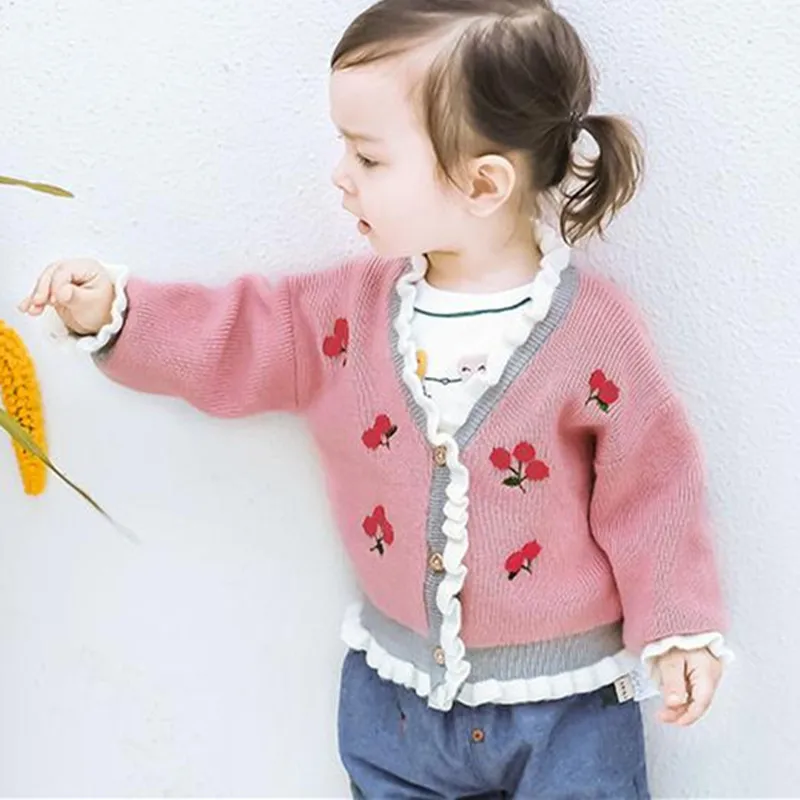 New Born Baby Boy Girls Coat Girls Jackets Knitted Baby Clothes Kids Jacket Boys and Girls