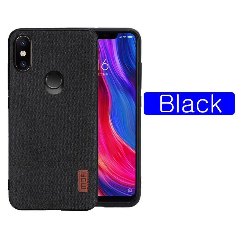 phone cases for xiaomi For Xiaomi Mi8 Case Cover Mi 8 Explorer Version Back Cover Silicone Fabric Shockproof Case Coque Capas MOFi Mi8 SE Case xiaomi leather case cosmos blue Cases For Xiaomi