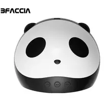 Bfaccia Panda УФ светодиодный светильник для ногтей 36 Вт Сушилка для ногтей маникюр лампы двойной свет Автомобильная Сушилка отверждения гель лак