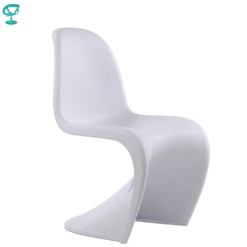 

95249 Barneo N-16 Plastic Kitchen Breakfast Interior Stool Bar Chair Kitchen Furniture White free shipping in Russia