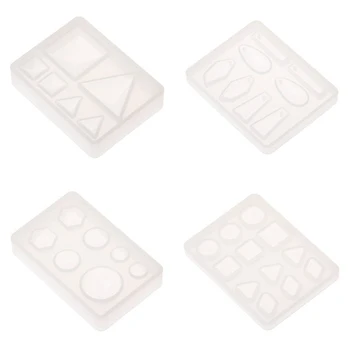 

Silicone Mold Diy Geometric Triple-cornered Mirror Craft Jewelry Making Decorative Resin Molds Tool For Jewelry