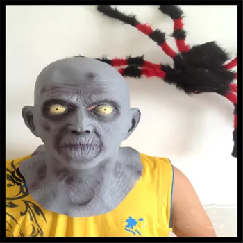 

Free shipping New Arrivals Terror Old Man latex Mask Halloween Latex Rubber Fancy Dress Head Horrible old man MASK Freeshipping