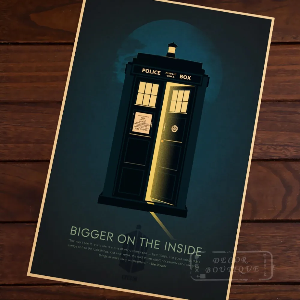 Doctor Who 50th anniversary, рамка для комнаты, винтажная декоративная крафт-бумага, плакат, сделай сам, настенный холст, наклейка, Нежный домашний бар, Декор, подарок