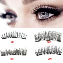 4 шт./компл. Магнитная ресницы поддельные магниты ресницы 3D/6D lashes natural накладные ресницы Макияж Расширение Лидер продаж
