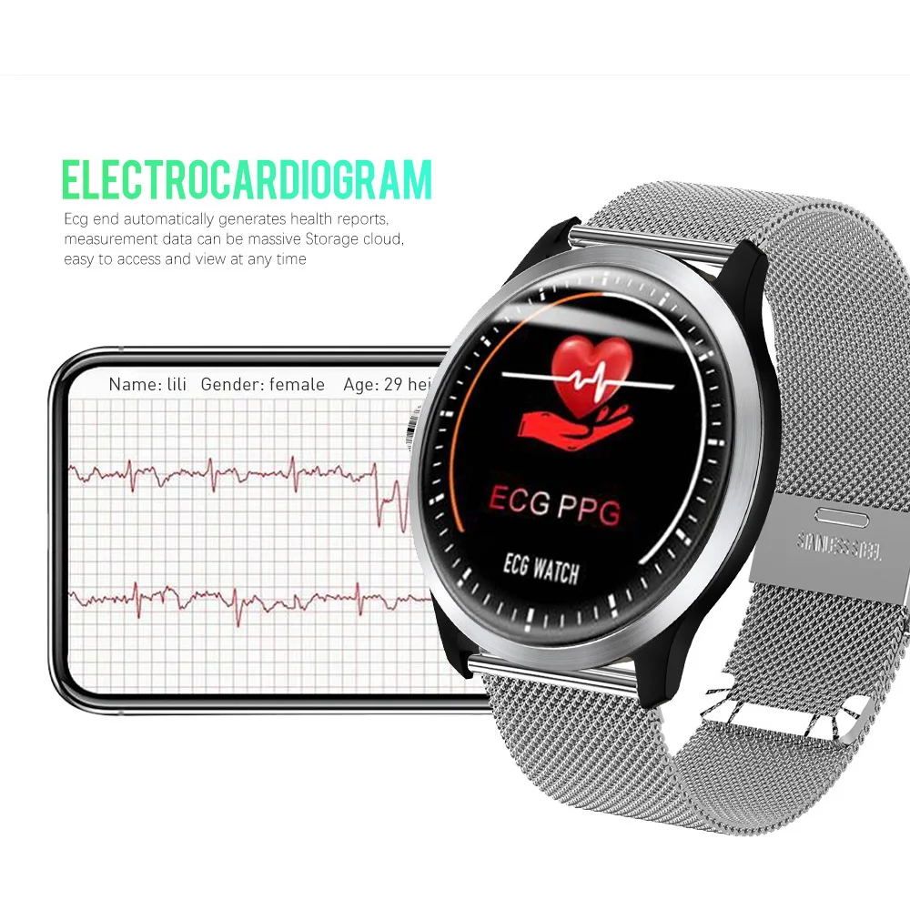 smartwatch with ecg monitor