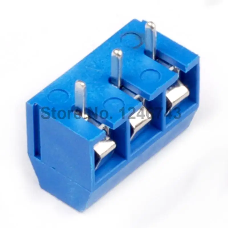 20 шт 3 контактный винтовой клеммный блок соединитель 5 08 мм Шаг B|screw terminal block|screw block
