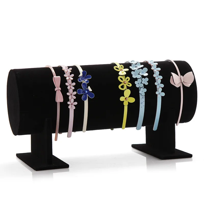 Buy Headband Display Holder Black Velvet Hairband