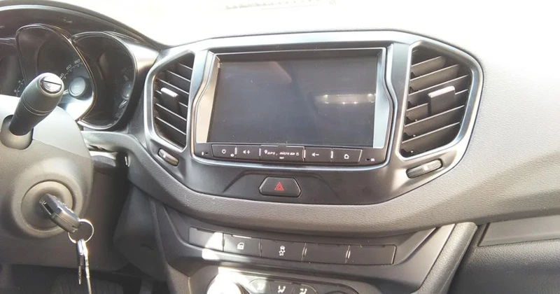 Cheap SilverStrong Android9.0 Car GPS for LADA VESTA 8inch 9inch IPS Magneto GPS Navigator Radio Screen for Lada Navitel Map 1