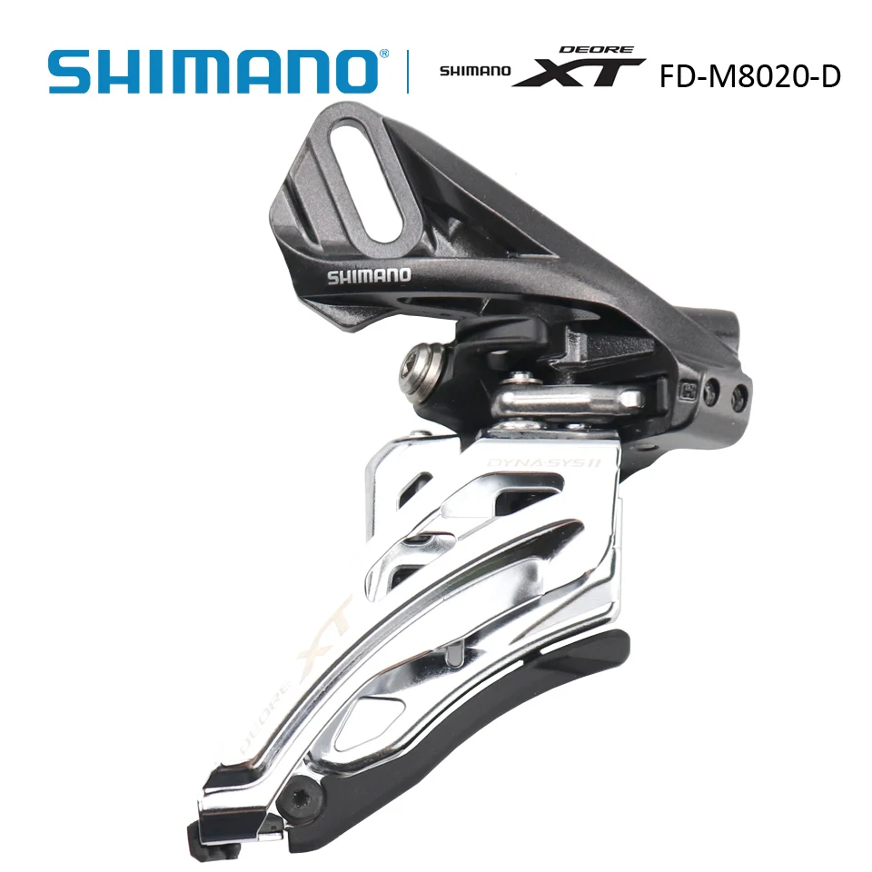 SHIMANO Deore XT FD M8020 передний переключатель с боковым поворотом 2x11s прямое Крепление MTB велосипед FD-M8020-D