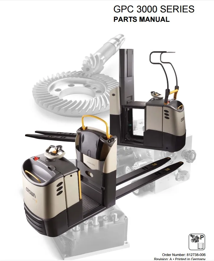 

Crown Parts manual and servie manual