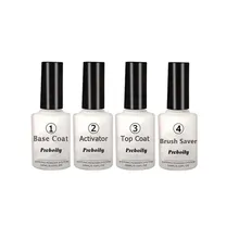 Горячий 16 мл защита кистей активатор гель фабричная цена! высшего основания лак для пудра для напыления натуральный сухой выздоровление порошки