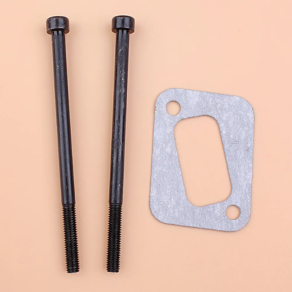 

Muffler Bolts Gasket For HUSQVARNA 340 345 346 350 351 353 Jonsered 2141 2145 2150 Chainsaw 503204587 503862501