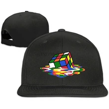 Ptloveing унисекс плавки Rubix Cube Snapback Регулируемый плоский Бейсбол Hat_Cap
