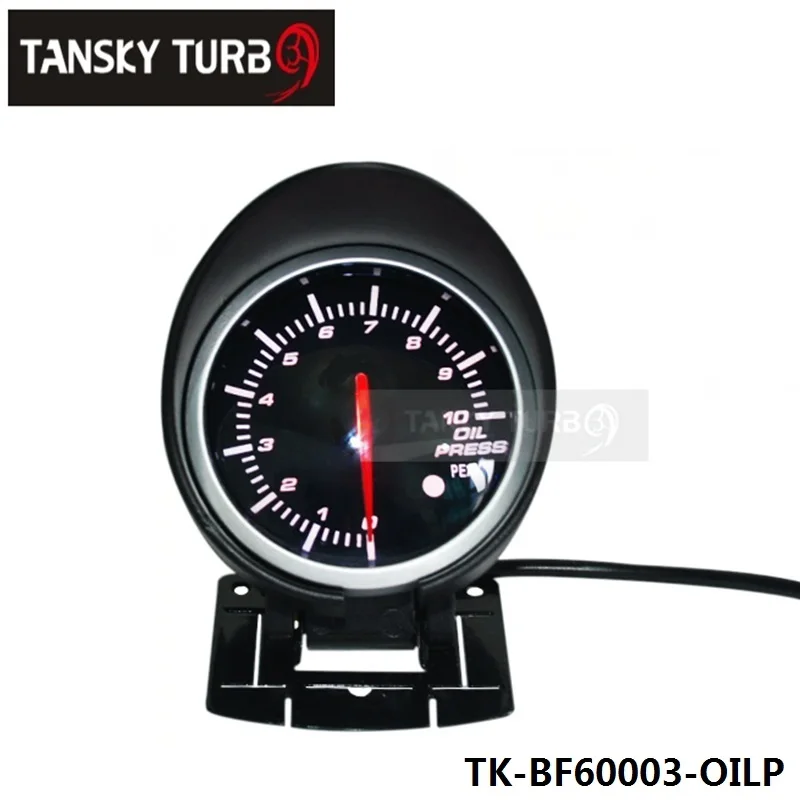 EPMAN - BF 60mm LED Oil Pressure Gauge High Quality Auto Car Motor Gauge with Red & White Light For BMW e39 EP-BF60003-OILP