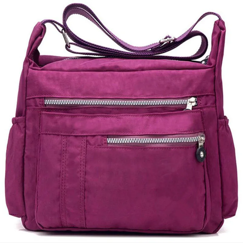 Bolso KipleFamous marca de diseño mujer bolsa de mensajero de nailon Casual Bolso de hombro Floral Bolsos cremallera bandolera Bolsos sacamain