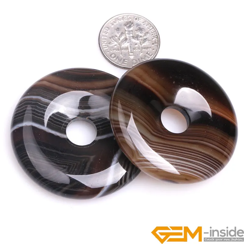 40mm 35mm 30mm Donuts Ringe Coffe Braun Natürliche Onyx Sardonyx Achate Stein Perlen Für Schmuck, Strand 15 zoll Großhandel|stone beads|beads for jewelry makingagate stone beads - AliExpress