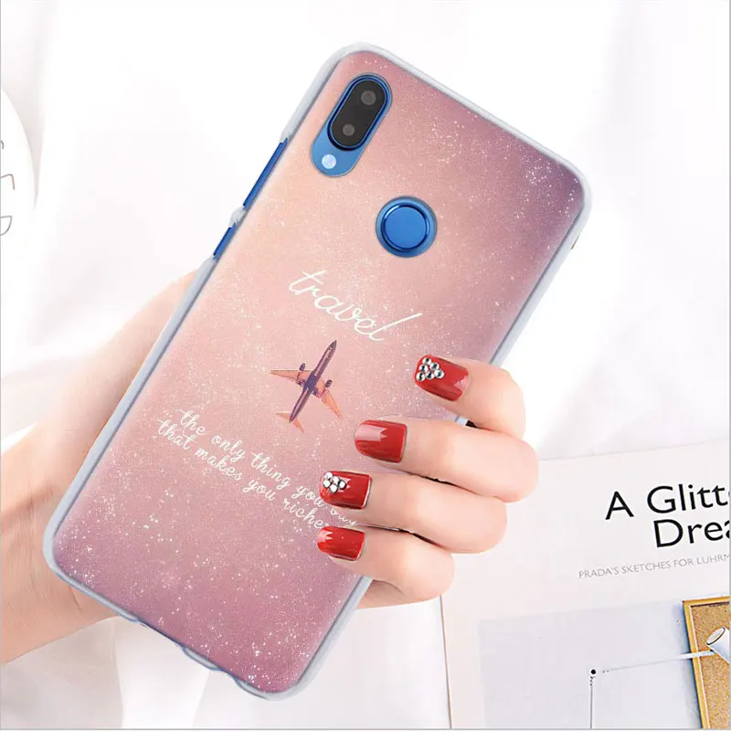 Карта мира, план путешествий, чехол для телефона huawei P30 P30 Pro P10 P20 Lite P Smart Plus mate 10 20 Lite, жесткий чехол-накладка