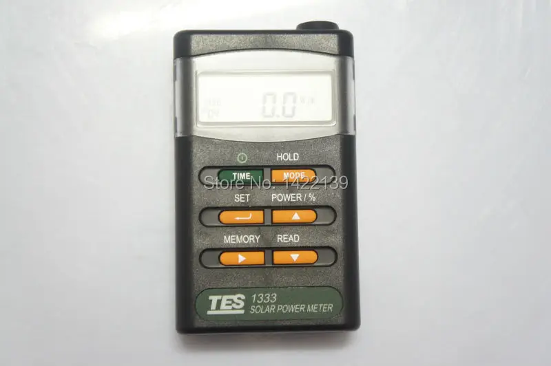 

TES-1333 Solar Power Meter Digital Radiation Detector Solar Cell Energy Tester