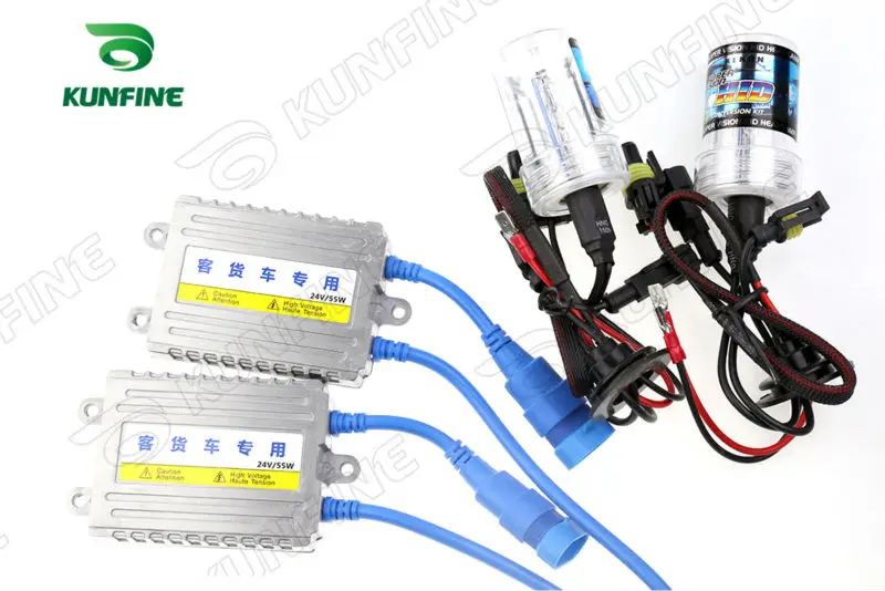 24 V/55 W ксеноновая фара для грузовика 9004 HID конверсионный лампа автомобиля с тонким