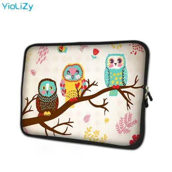 

print OWL 7.9 laptop sleeve soft smart notebook bag tablet case 7 mini PC protective shell cover for ipad mini 4 case TB-5797