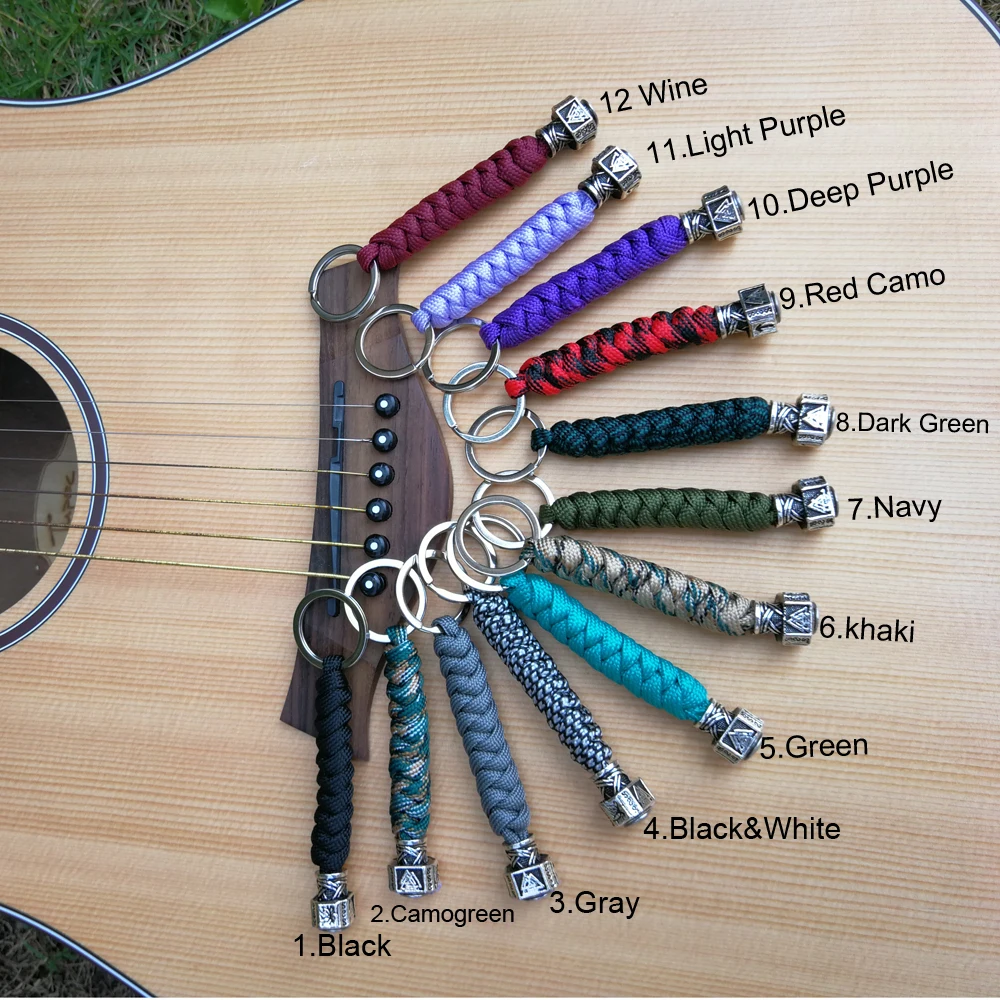 1000 color keychain with number