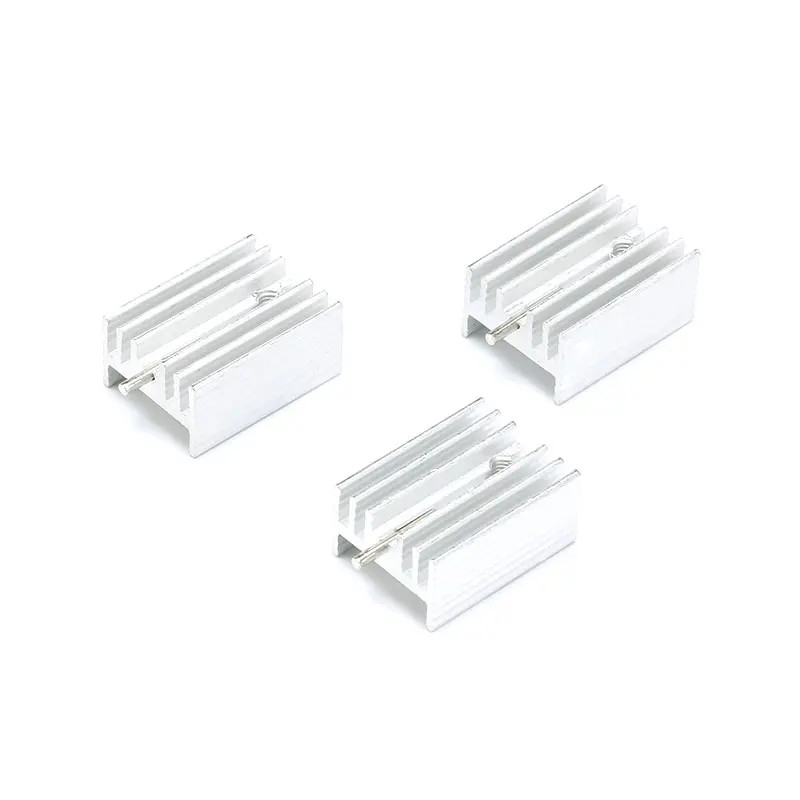 10Pcs Aluminum Heatsink Transistor Radiator With Needle For Transistors TO-220 Z09 Drop ship (2)