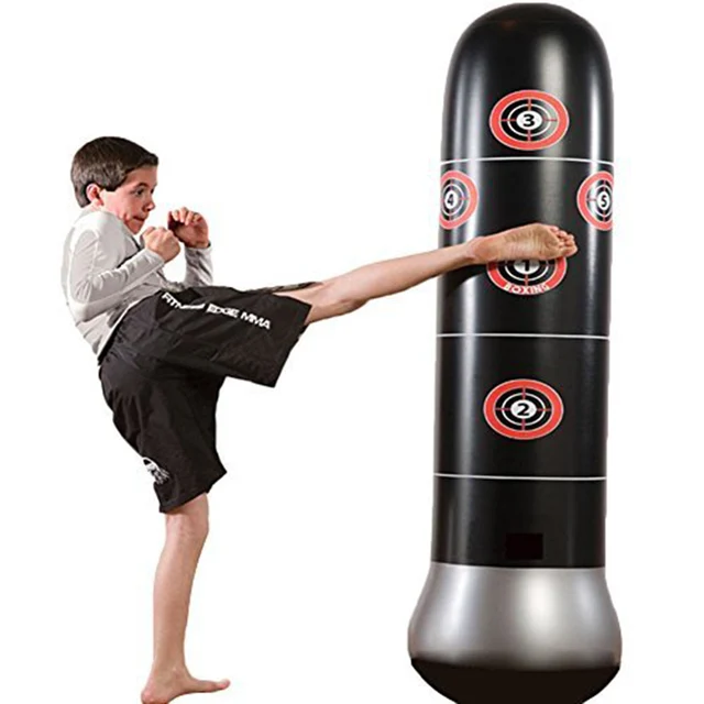 Fitness Inflatable Kids Punching Bag Stress Punch Tower Sd Fitness Inflatable Kids Punching Bag Stress Punch Tower Sd Stand Boxing Mma Target