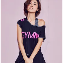 Женская Спортивная футболка, топ для йоги, Спортивная футболка, быстросохнущая Спортивная одежда для фитнеса, Спортивная футболка для занятий йогой, Майки