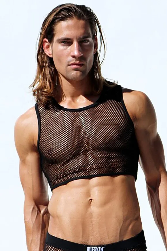 

BOYTHOR Men's short vest vest with vest and vest. Show bar night dance The private ordering