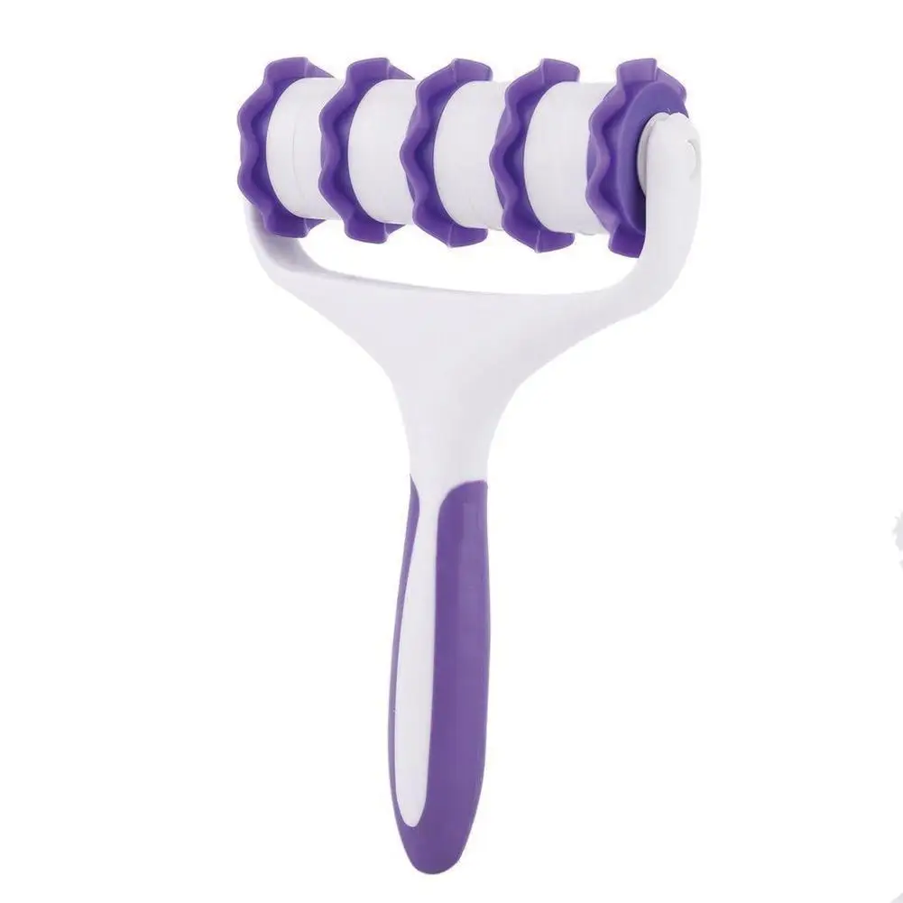 Cake Wheel Cutter Rolling Pin Lace Embosser Roller Set Cake Decorating Tools Plastic Baking Tools For Cake Fondant Strip Ribbon Cake Wheel Cutter Rolling Pin Lace Embosser Roller Set Cake Decorating Tools Plastic Baking Tools For Cake Fondant Strip Ribbon